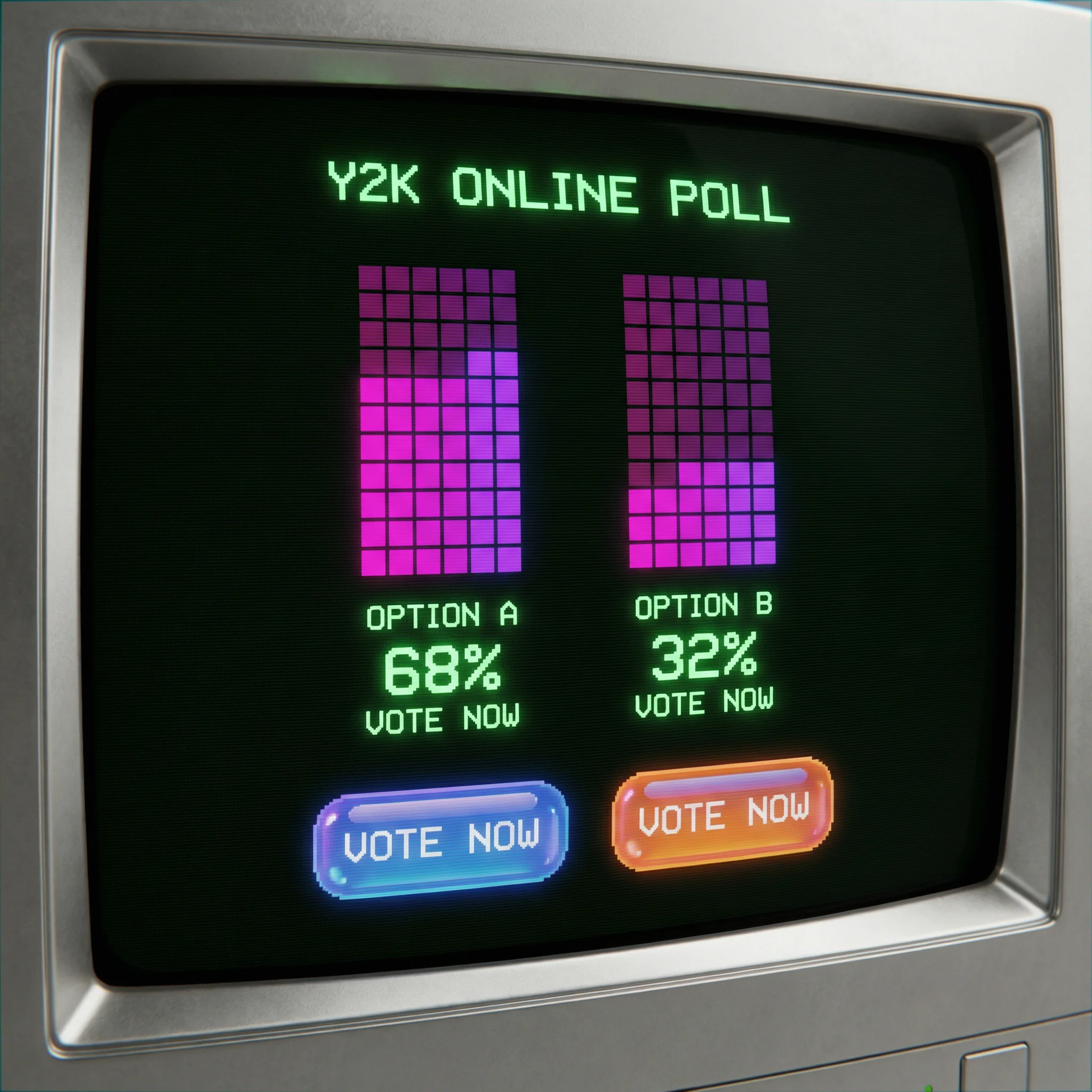 17c 每周潮流投票像素图表